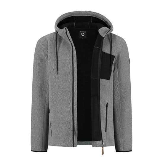 Lasse - Cardigan - Men - Dark grey CVO