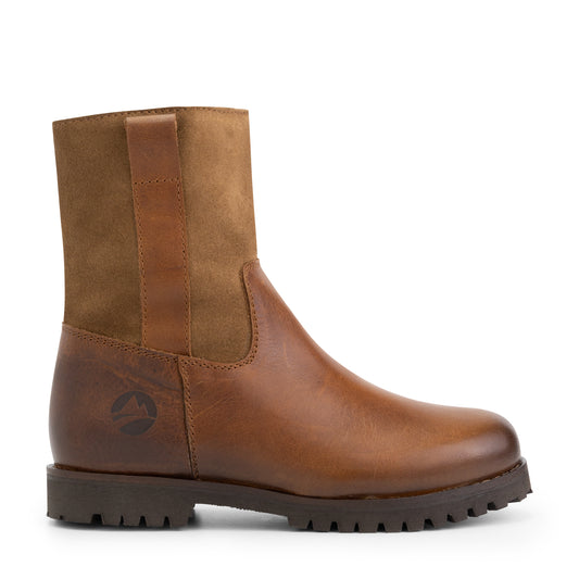 Hov - Wool-lined boots - Kids - Cognac R