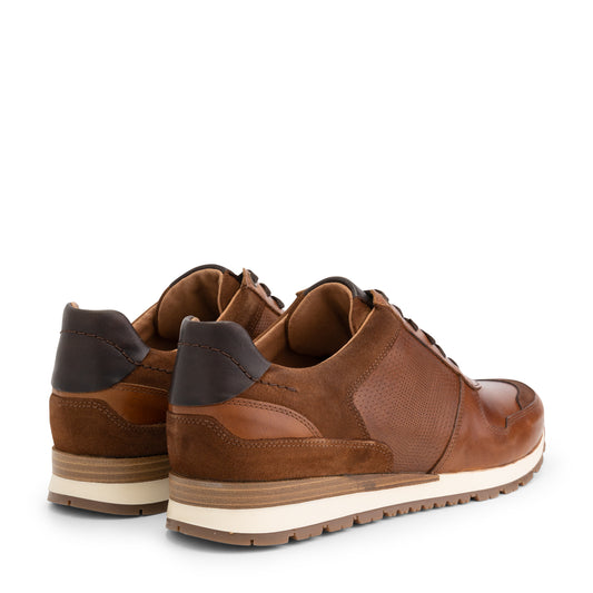 Tamworth - Leather sneakers - Men - Cognac BD