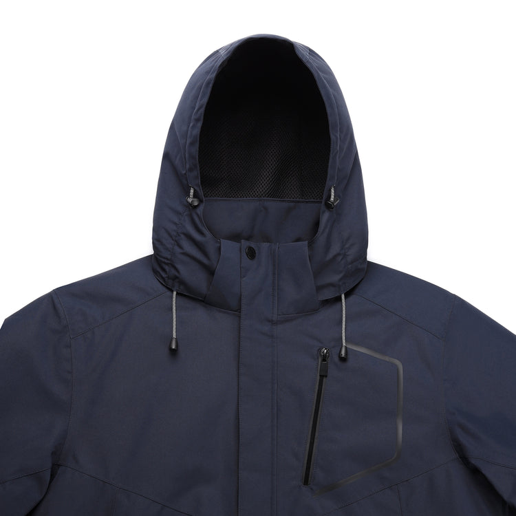 Pontus - Waterproof jacket - Men - Navy DCB