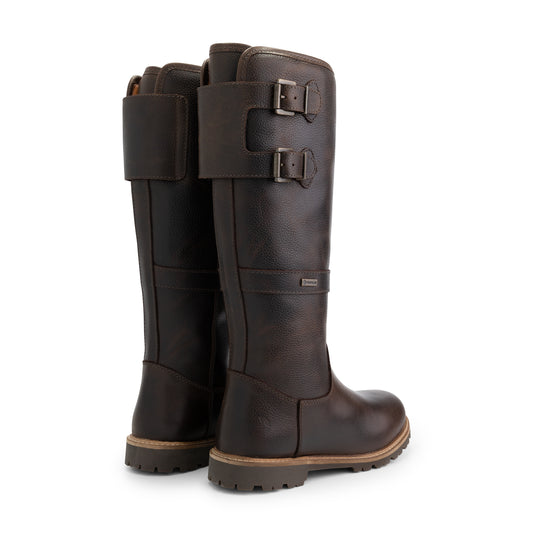 Alaska - Wool-lined high outdoor boots - Lady - Dark Brown BD