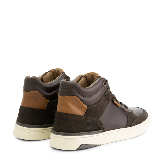 Moulton - Leather sneakers - Men - Brown BD