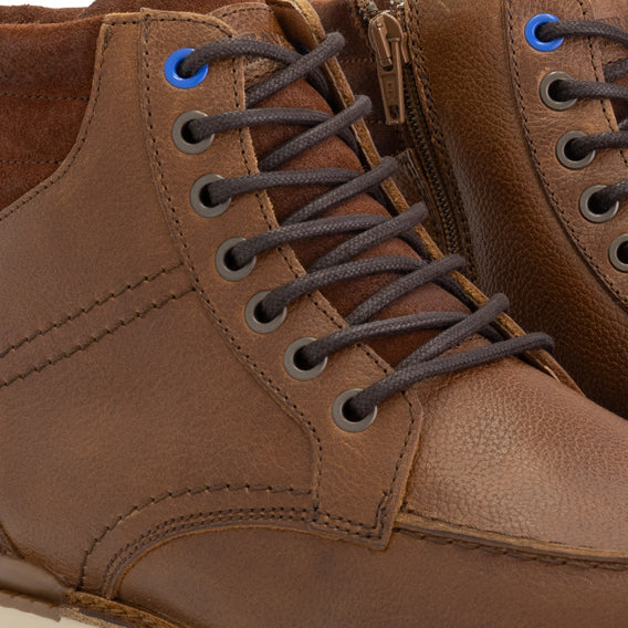 Lemvig - Lace-up shoe - Men - Cognac DFW