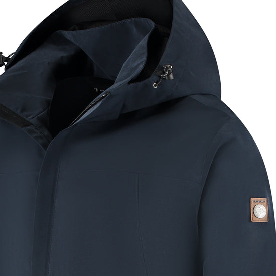 Aron - Waterproof jacket - Men - Navy DCB