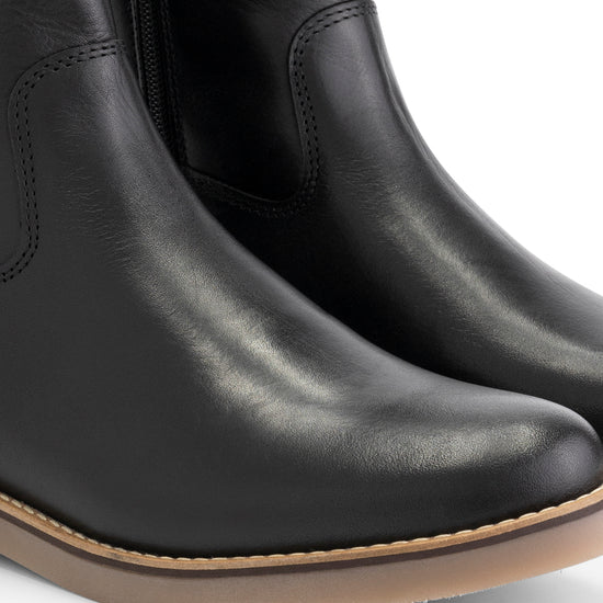 Pontrieux - Leather ankle boots - Lady - Black DFW