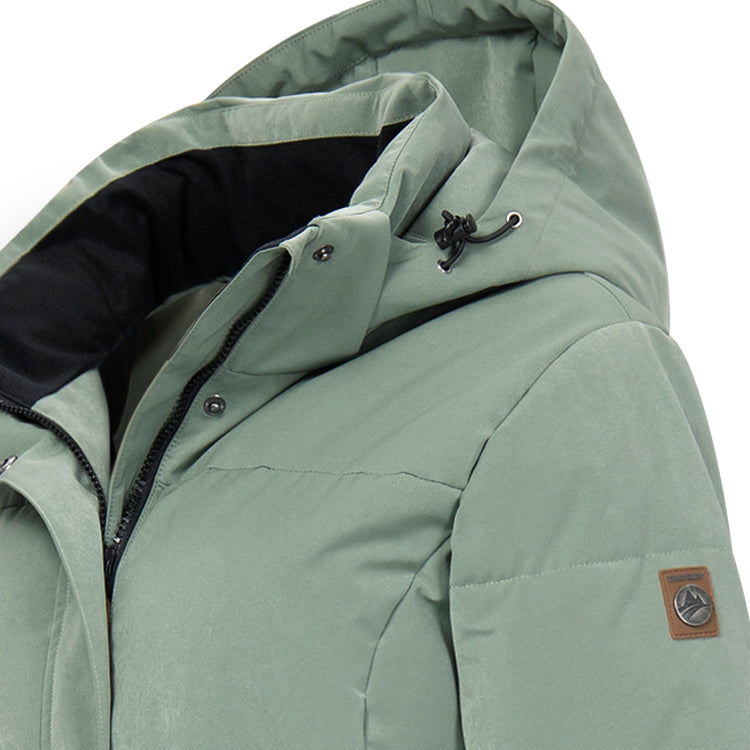 Ostra - Puffer parka - Lady - Green DCB