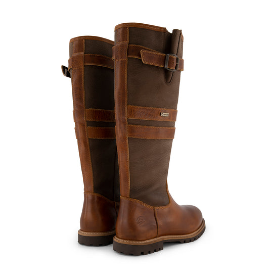 Lindau - High leather outdoor boots - Lady - Brown BD