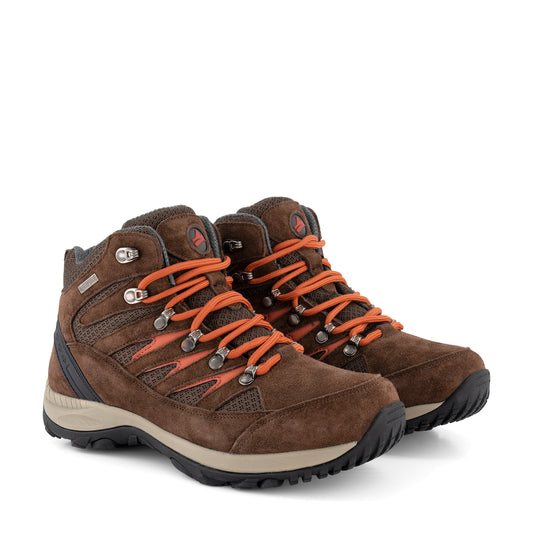 Nyborg - High hiking shoes - Lady - Brown FRD