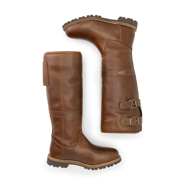 Alaska - Wool-lined outdoor boots - Lady - Cognac UPD