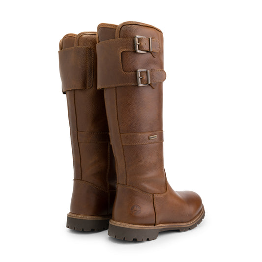 Alaska - Wool-lined outdoor boots - Lady - Cognac BD