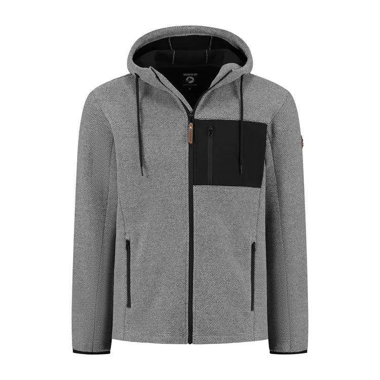 Lasse - Cardigan - Men - Dark grey F