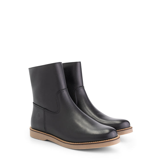 Castres - Leather ankle boots - Women - Black FRD