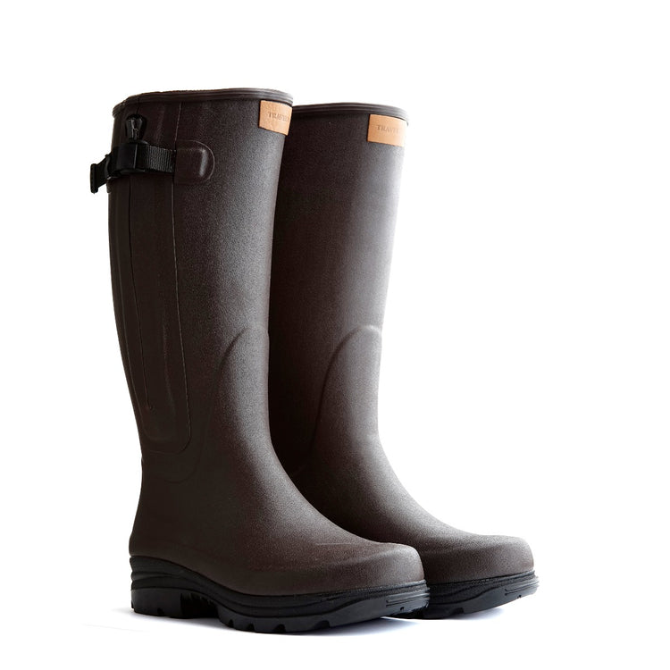 Broadford - High rubber boots - Men - Brown FRD