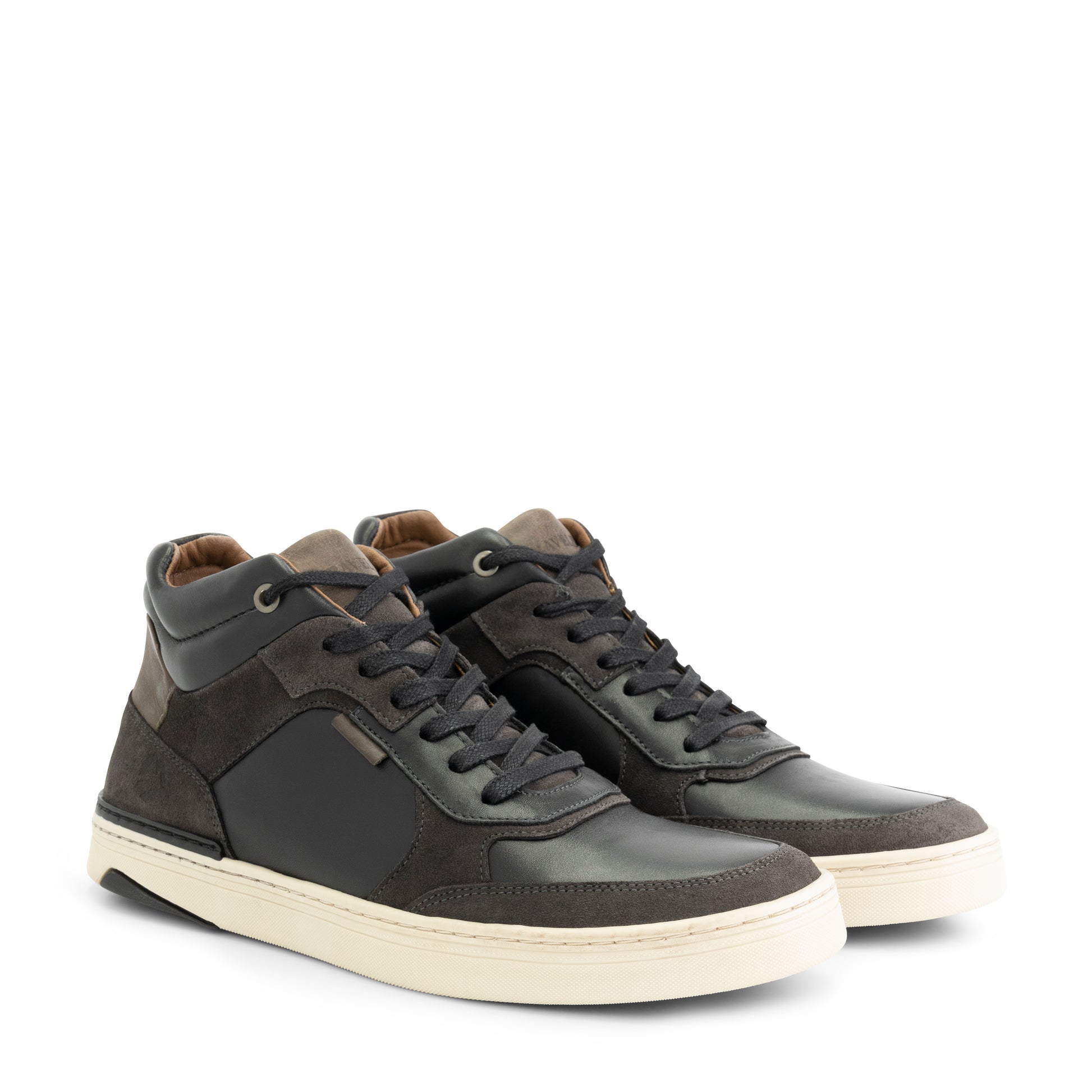 Moulton - Leather sneakers - Men - Black FRD