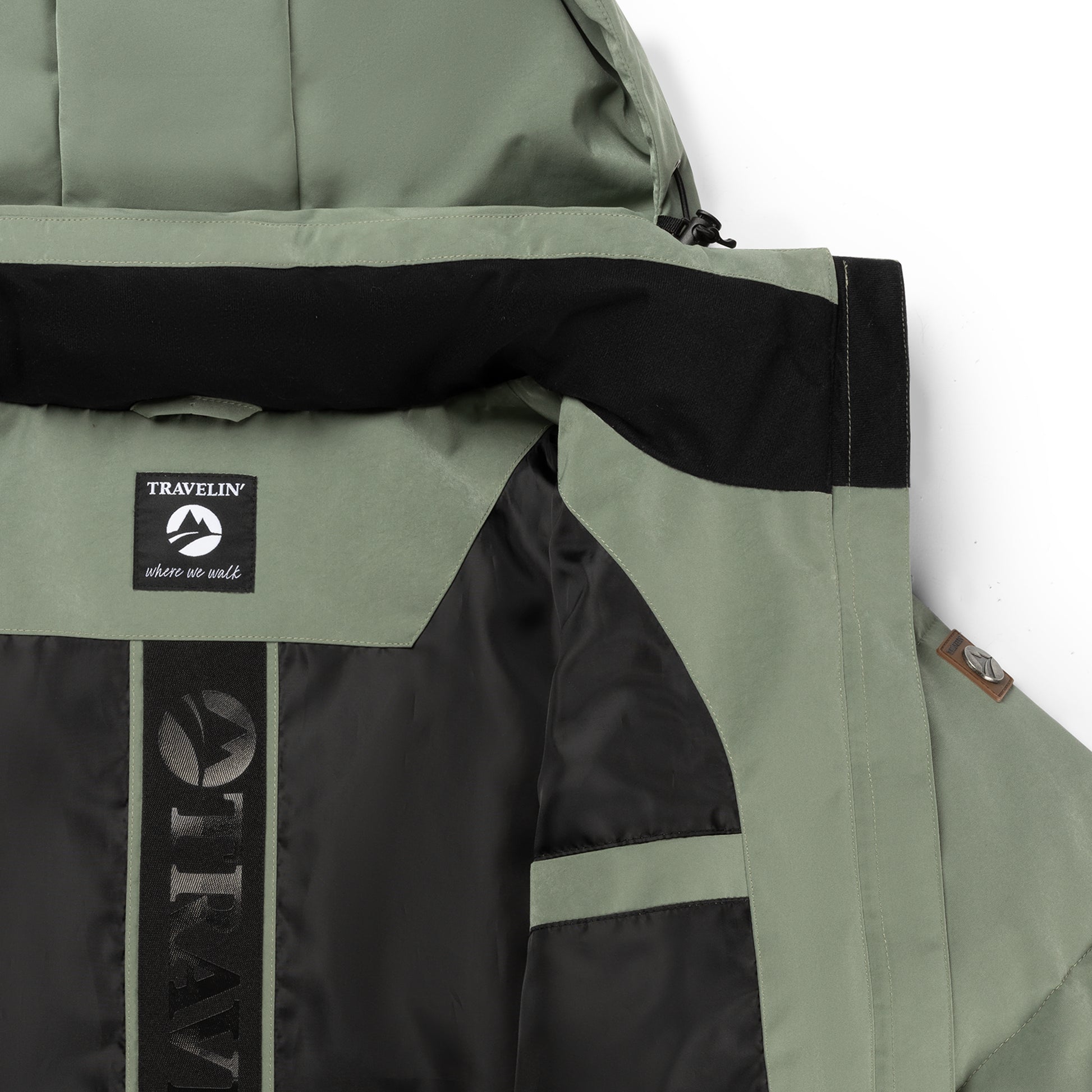 Ostra - Puffer parka - Lady - Green DCI