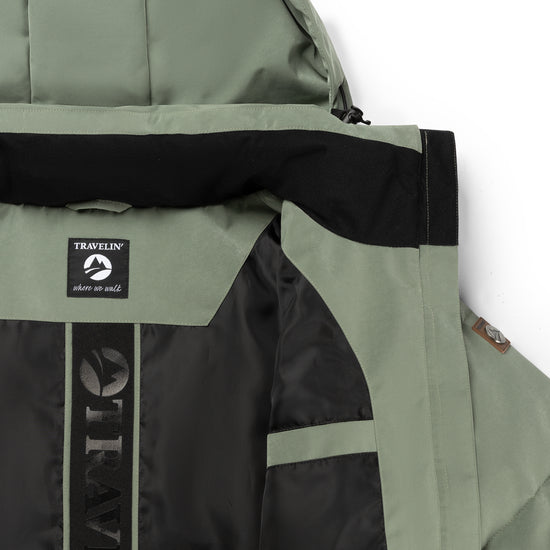 Ostra - Puffer parka - Lady - Green DCI