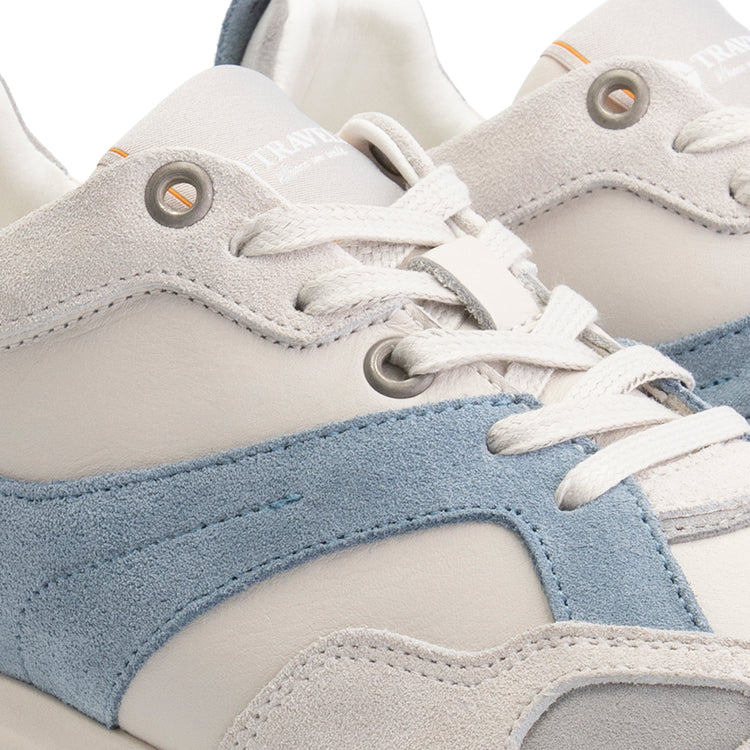 Arzon - Leather sneakers - Lady - Light Blue DFW