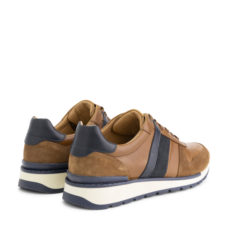 Brixworth - Leather sneakers - Men - Cognac BD