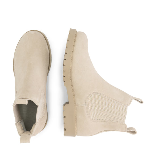 Glamdal - Suede chelsea boots - Women - Sand UPD