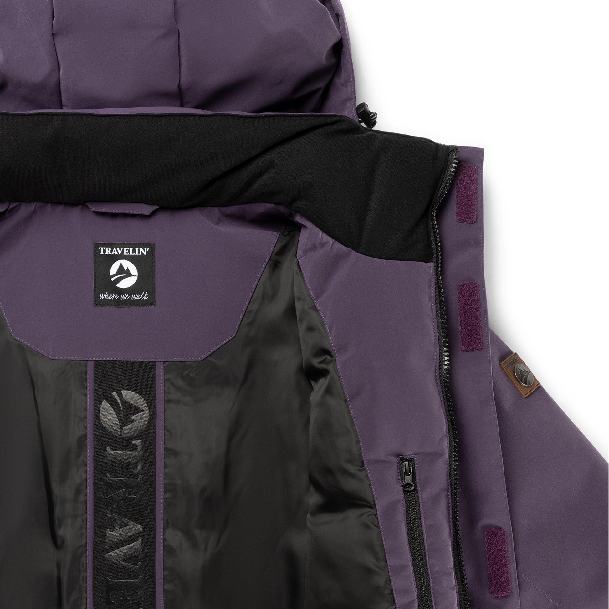 Thyra - Winter coat - Lady - Dark purple DCI