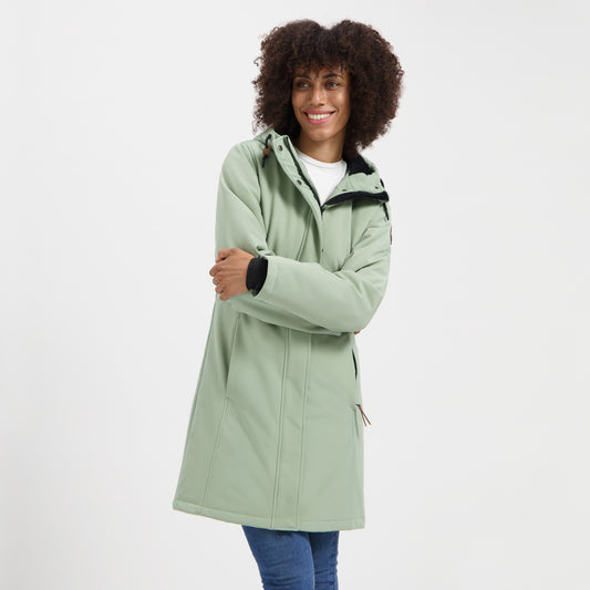 Enrike - Waterproof softshell jacket - Lady - Green MV