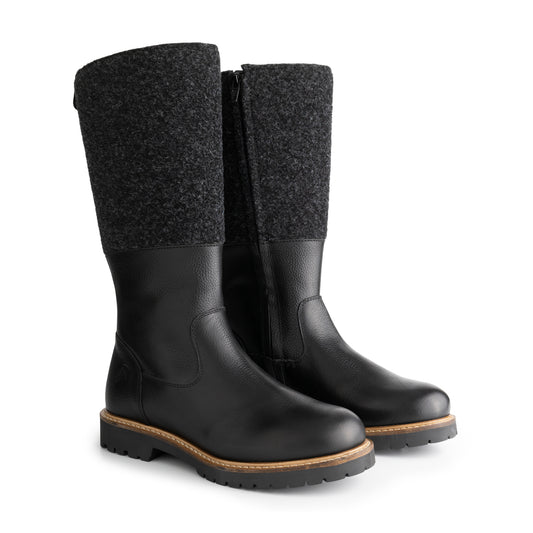 Vikedal - High boots - Lady - Black FRD