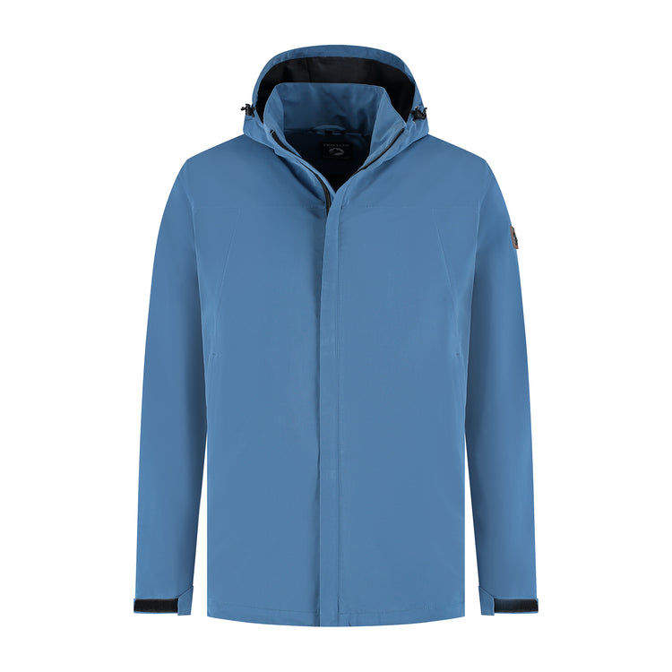 Aron - Waterproof jacket - Men - Blue F