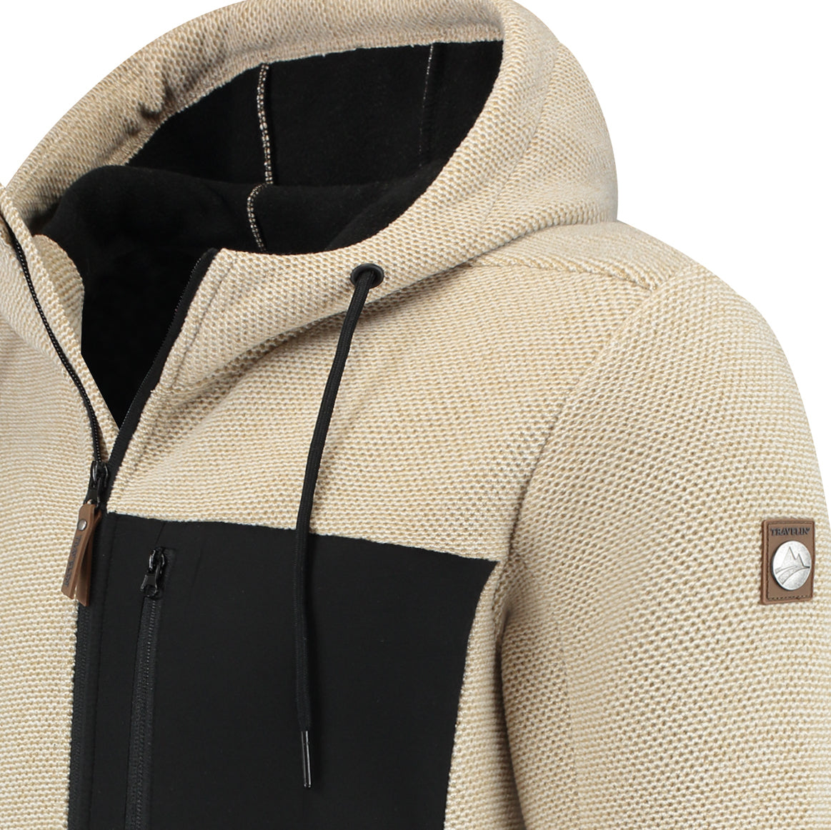 Lasse - Cardigan - Men - Taupe DCB