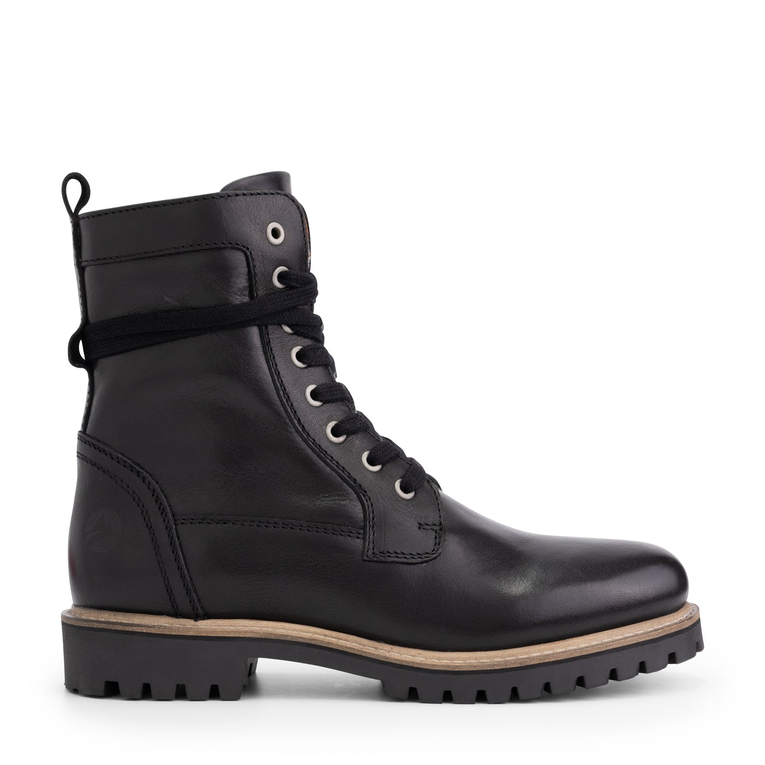 Kvinlog - Wool-lined lace-up boots - Men - Black R