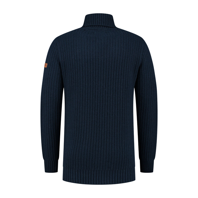 Boda - Mock neck - Men - Navy B