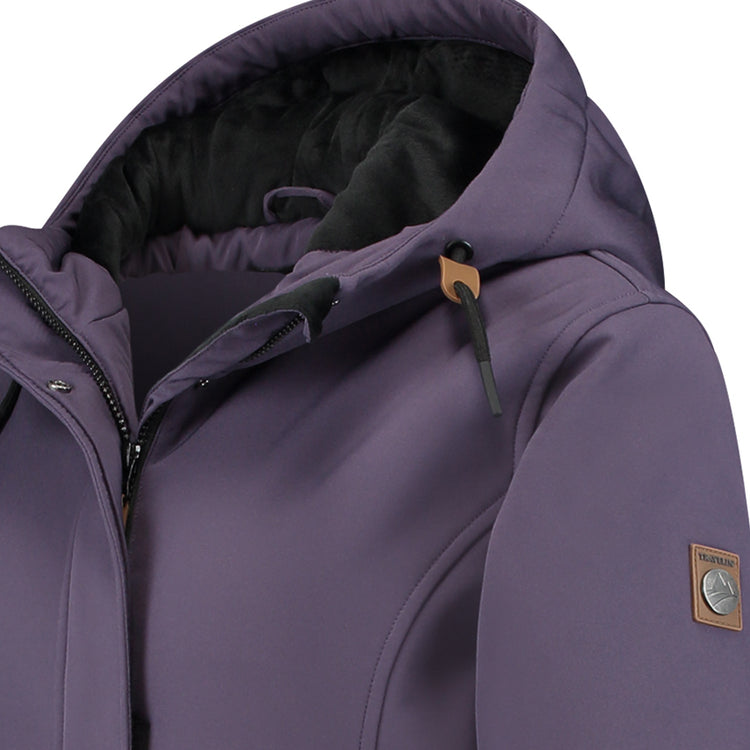 Enrike - Waterproof softshell jacket - Lady - Dark-purple DCB