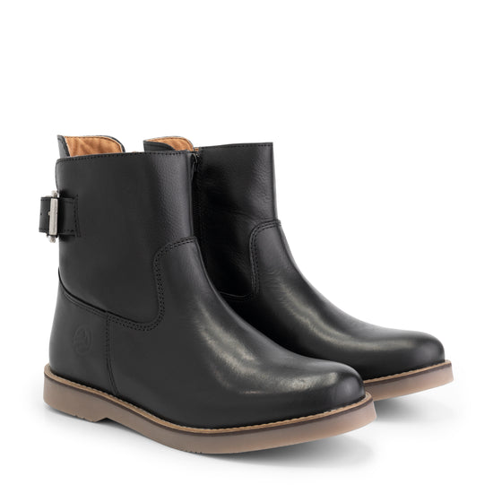 Loudeac - Leather ankle boots - Lady - Black FRD