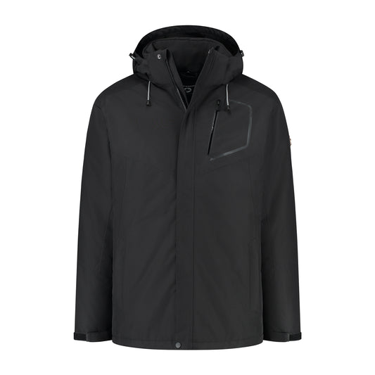 Pontus - Waterproof jacket - Men - Black F