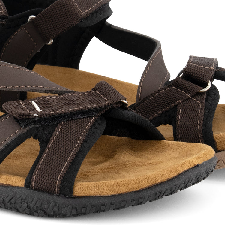 Helsem - Hiking sandals - Lady - Brown DFW