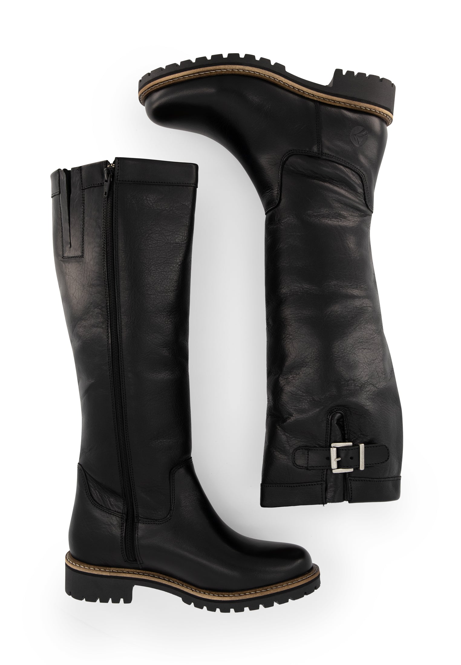 Daneborg - High leather boots - Lady - Black UPD