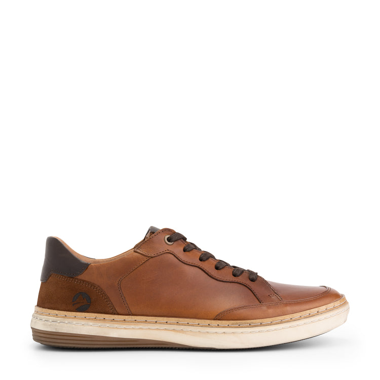 Rugby - Leather sneakers - Men - Cognac R