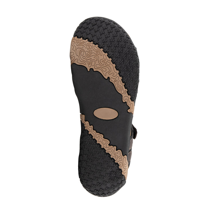 Helsem - Hiking sandals - Lady - Brown UNS