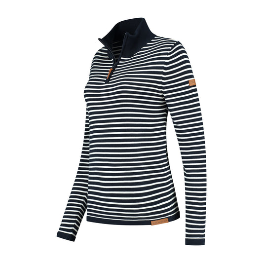 Nacka - Cotton jumper - Lady - Navy FL