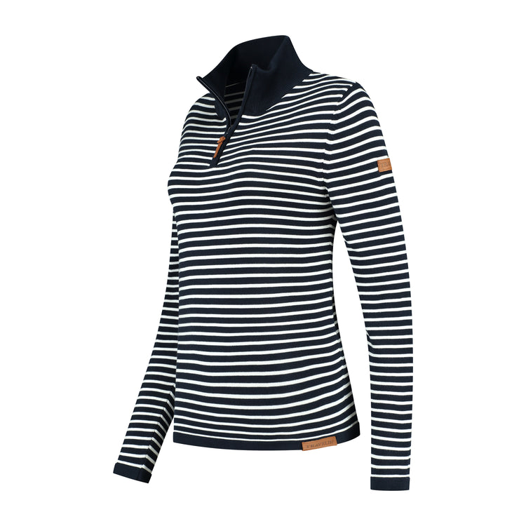 Nacka - Cotton jumper - Lady - Navy FL