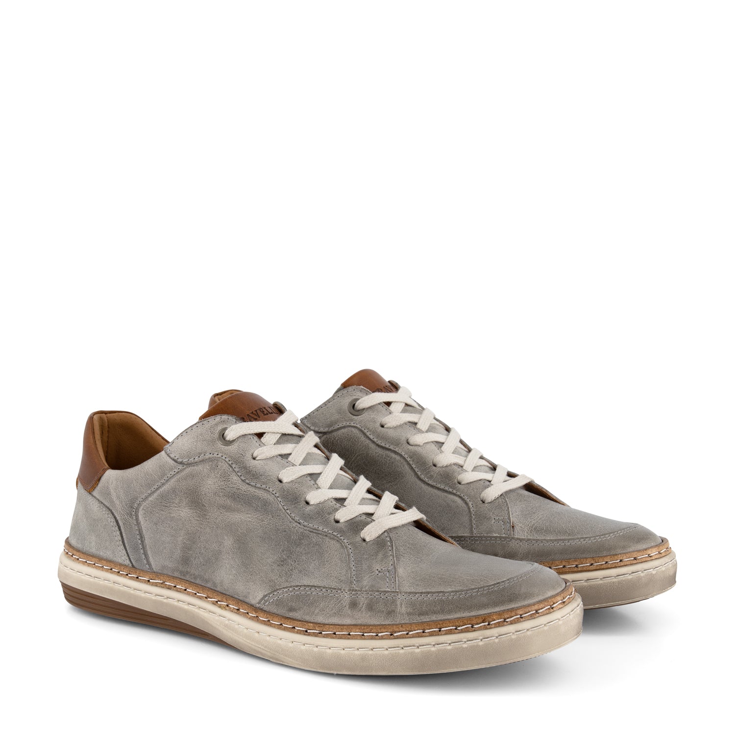 Northampton - Leather sneakers - Men - Grey FRD