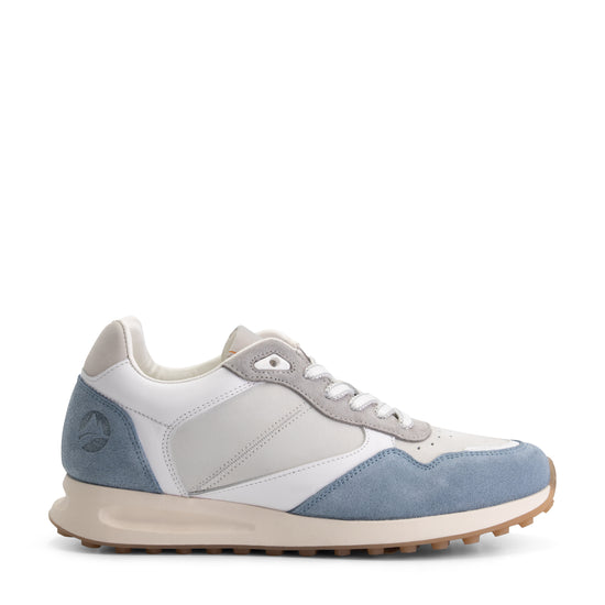 Crozon - Leather sneakers - Lady - Light Blue R