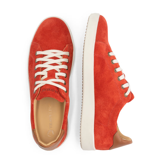 Metz - Suede sneaker - Lady - Red UPD