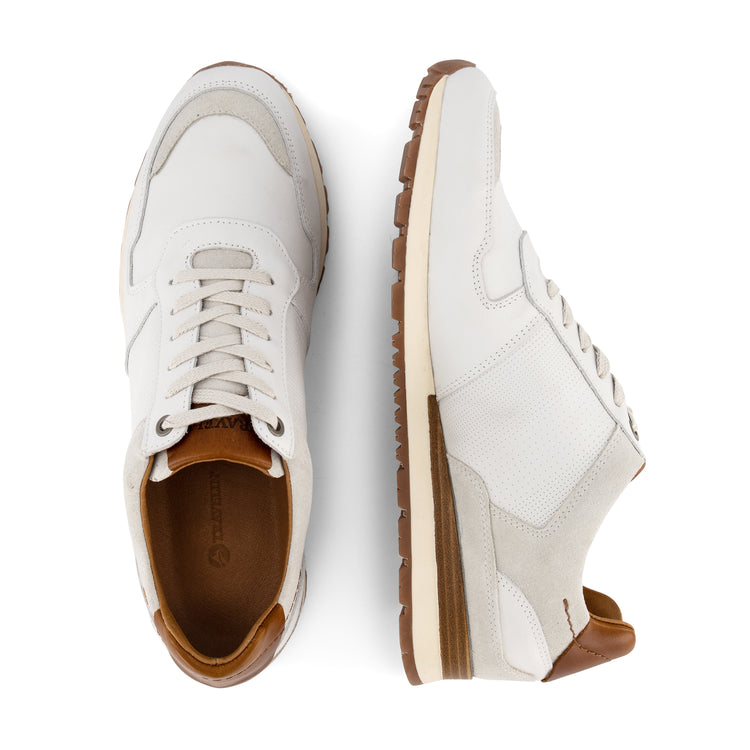 Worcester - Leather sneakers - Men - White UPD