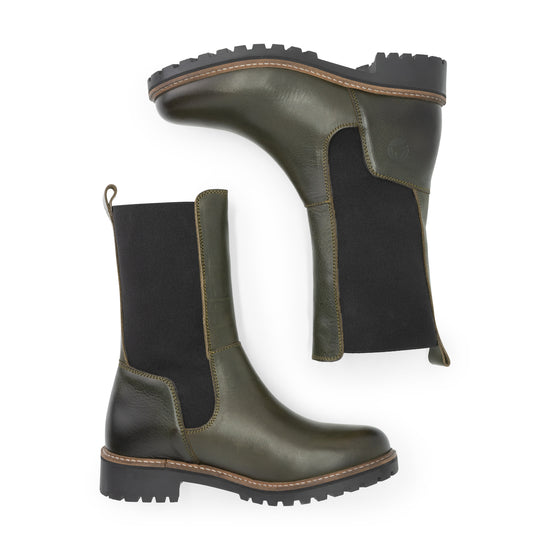 Ringdal - Chelsea boot - Lady - Dark Olive UPD