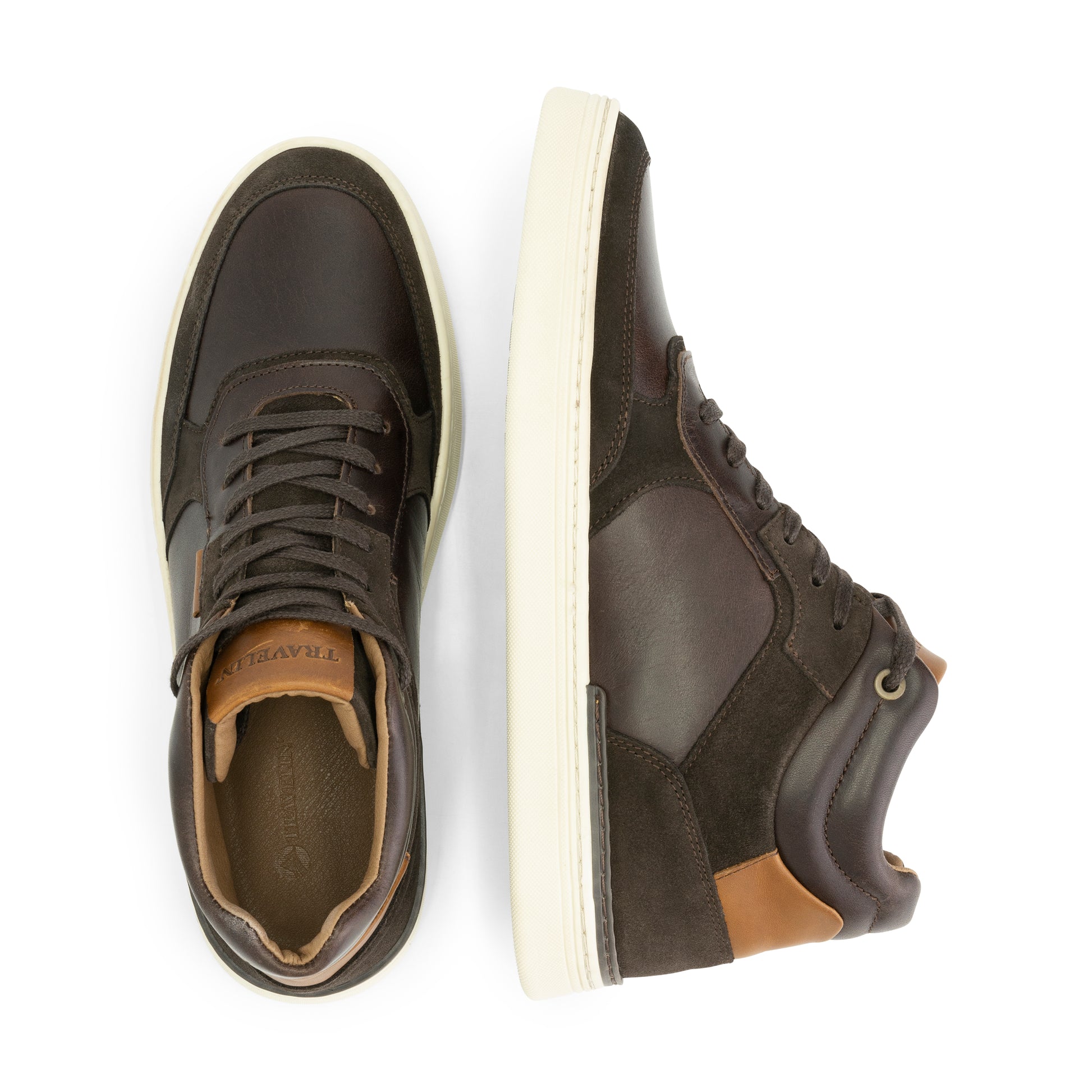 Moulton - Leather sneakers - Men - Brown UPD