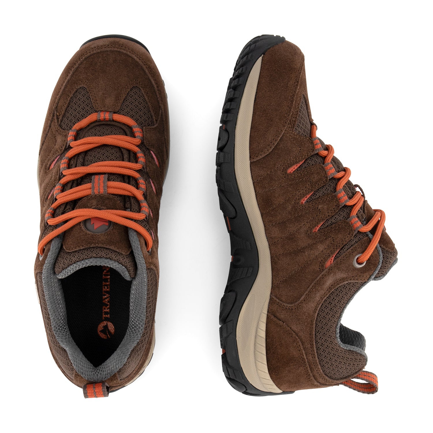 Nyborg - Low hiking shoes - Lady - Brown UPD