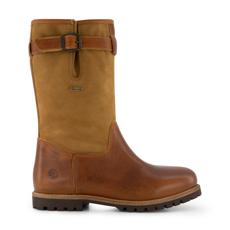 Konstanz - Mid-calf leather outdoor boots - Men - Cognac R