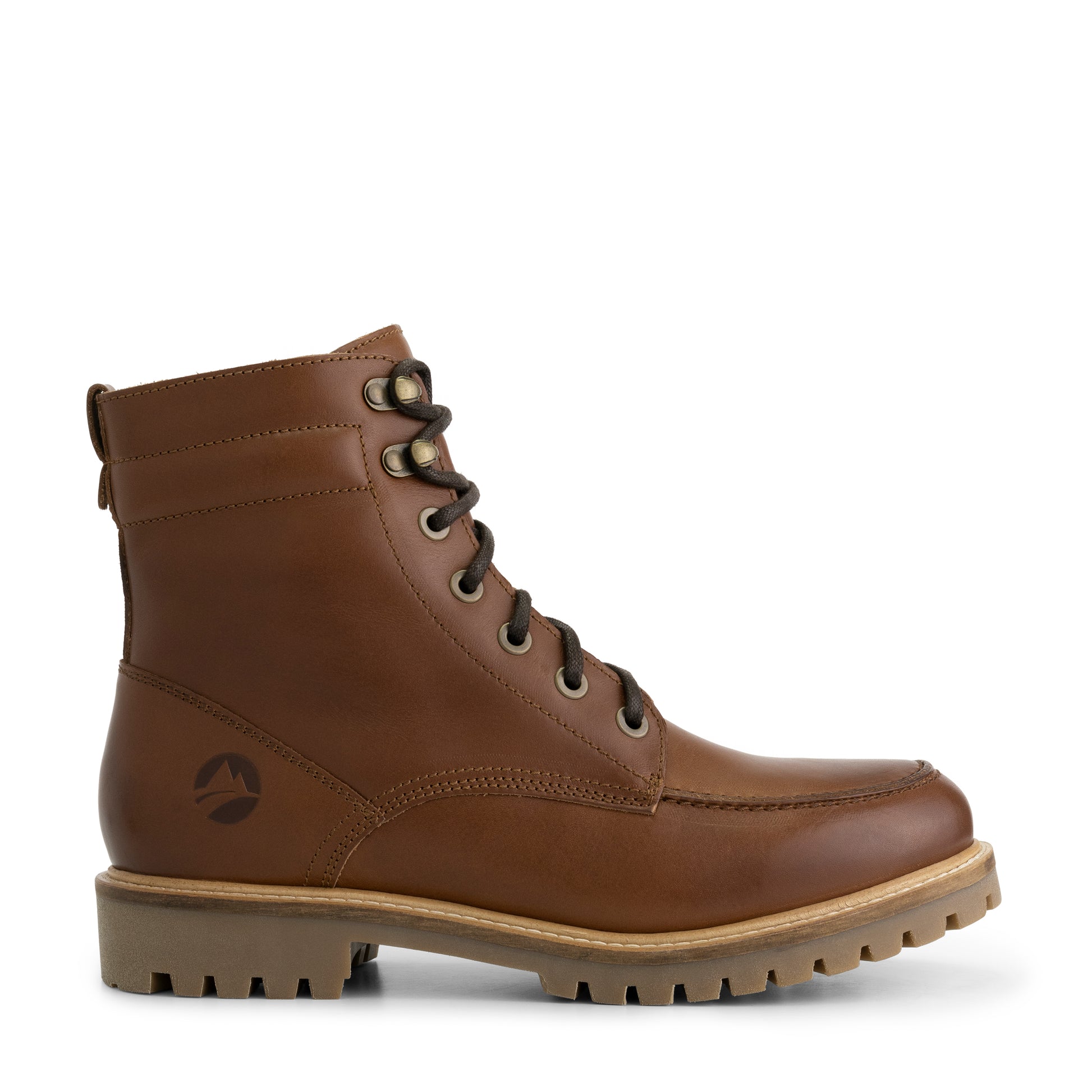 Rogaland - Leather lace-up boots - Men - Cognac R