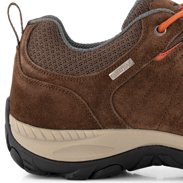 Nyborg - Low hiking shoes - Men - Brown DFH