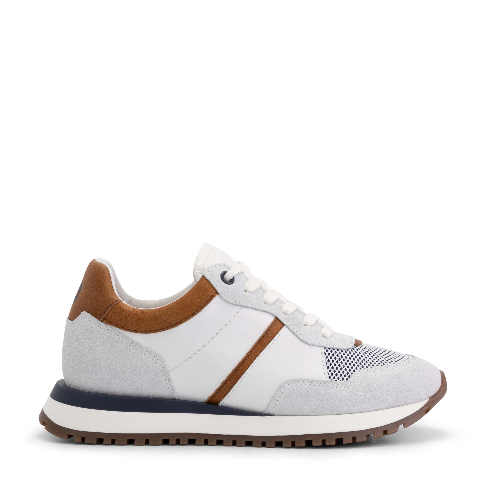 Carnac - Leather sneakers - Lady - White R